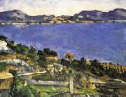 Paul Cezanne L'Estaque USA oil painting reproduction